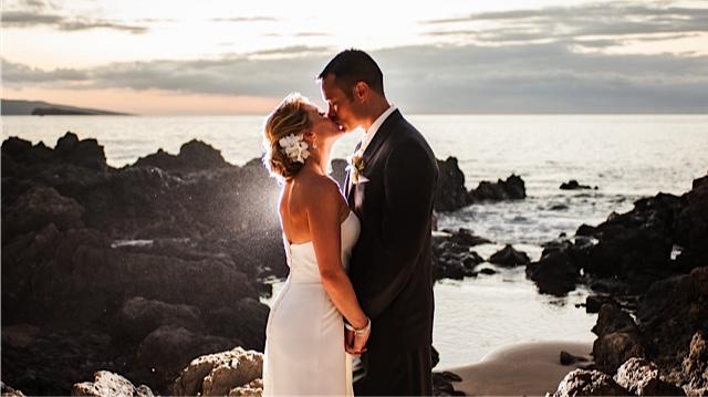 Tiffany and Chad’s Beachside Elopement in Maui!