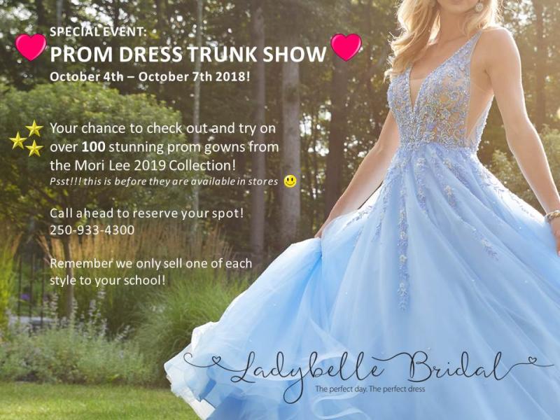 Prom Dress Trunk Show